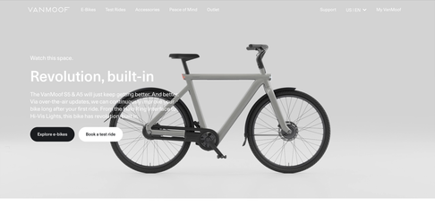 海外new things | 荷兰电动自行车品牌「VanMoof」正在筹集过桥融资,以应对资金缺口、销售暂停、高管离职等问题
